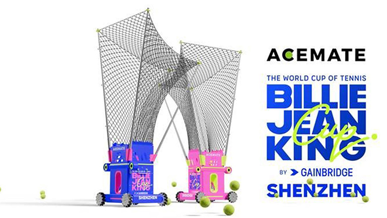 Acemate入选比利·简·金杯总决赛官方供应商，以具身技术赋能网球盛事